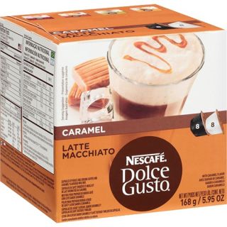 Nescafe Dolce Gusto Caramel Latte Macchiato 8 Servings