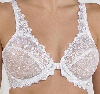 Valmont Style 8323 Front Close Lace Cup Underwire Bra