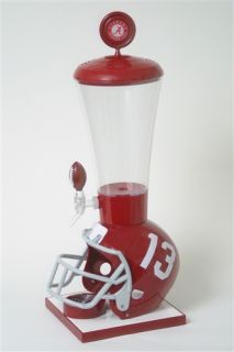  Tide NCAA Football Helmet 128 oz Gamer Beverage Drink Dispenser