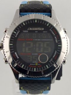 Chronotech Dual Face Dual Time Renault F1 Team Mens Watch