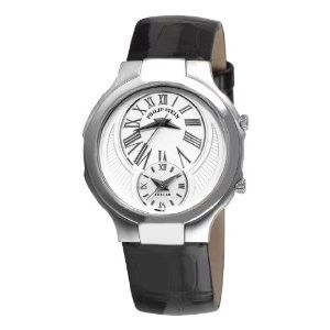  Philip Stein Round Teslar Dual Time Watch Ladies Model 6 CW ABS