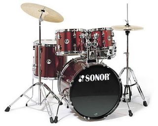 SONOR drums sets kits Force 507 5 piece Stage 1 w Stands and pedal NEW