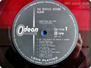  Odeon Second Album Japan John Lennon Paul McCartney LP A0852