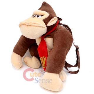 Nintendo Super Mario Donkey Kong Plush Bag/Backpack 19 Licensed (Kids