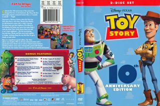 Disney Pixar 2010 DVD Movie 2 Disc Set Tom Hanks Tim Allen Don Rickles