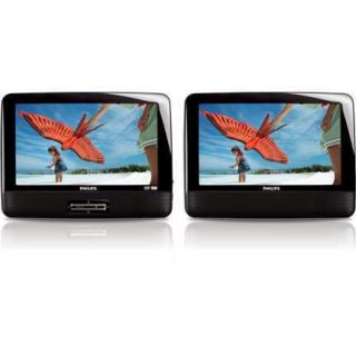 Philips PD9012   9 LCD Dual Screen Portable DVD Player