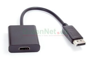 DisplayPort to HDMI Cable Adapter Display Port DP Video Adapter Wire