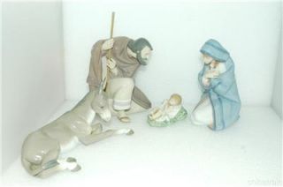  Christmas Mary Baby Jesus Joseph 3 Wisemen Donkey 5477 5481 11