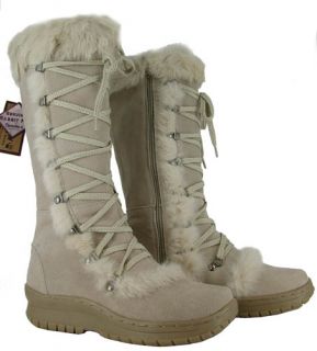 110 Bearpaw Pasador Sand Boots Shoes Fur Sheepskin 7