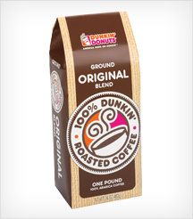 Dunkin Donuts Original Ground Coffee 48 pack of 2 oz. each 96 GROUND