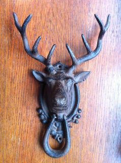  Deer Elk Metal Door Knocker New