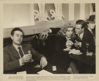 The Lost Weekend Orig Still Noir Ray Milland Drunk in Bar Academy