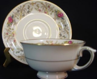 Dorothea by Lamberton Ivory China Cup and Saucer Set