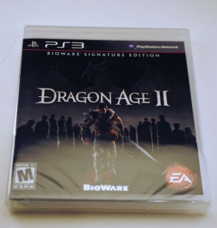 Dragon Age II Signature Edition PS3 Brand New RARE 014633195286