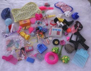 Barbie Mixed Lot Kelly Ken Shoes Table Some Vintage Dream House Decor