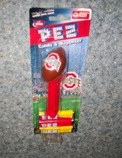  MIP Ohio State University Buckeyes Football Pez For Dog Rescue Charity