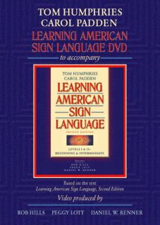 Learning American Sign Language DVD New not Opened