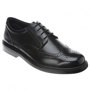 New in Box Nunn Bush Mens Eagan Wingtip Dress Shoes Black Leather