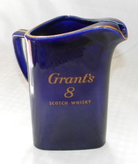Bar Water Pitcher Grants 8 Scotch Whiskey Wade 6 5 T