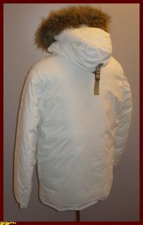 TIMBERLAND HOODED DUCK DOWN & FEATHER FILLED SNORKEL PARKA JACKET COAT