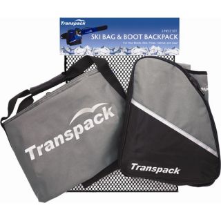Transpack Alpine Boot Backpack Ski Bag Mesh Set