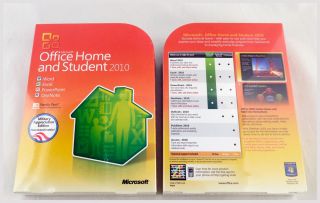 Brand New   Microsoft Office Home and Student 2010 (*Military