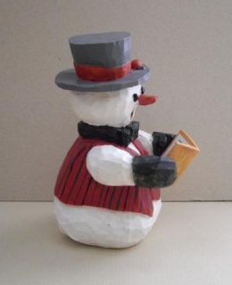 Enesco Don Martin Inc Singing Snowman Winter Holiday Figurine