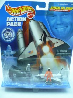 Hot Wheels 1998 Action Pack John Glenn Space Shuttle 1962 space flight