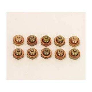 Canton Racing Products Drain Plug Oil Pan 1 2 20 RH Copper Washer Set