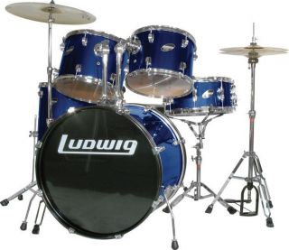 Ludwig Accent Combo 5 Piece Drum Set