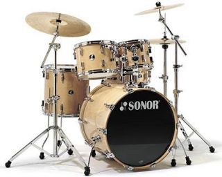 SONOR drums sets 5pc Force 3007 Gloss Maple Stage 2 kit = 10,12,14F,22