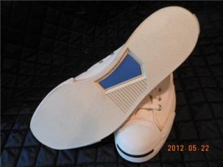 Vintage 70s Skips by Converse Jack Purcell White Sneakers Size 9 1 2