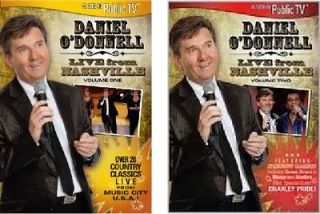 Daniel ODonnell Live in Nashville Volumes 1 2 2 DVD Set 45 Songs Plus