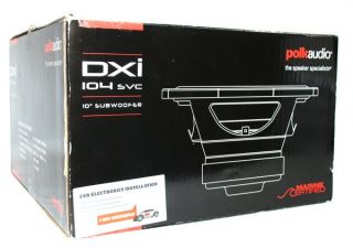 Polk Audio DXi 104 SVC 10 Dual  Voice   Coil Subwoofer