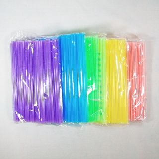60 pcs Colorful Drinking Straws Party Cocktail Milk Shakes Tea
