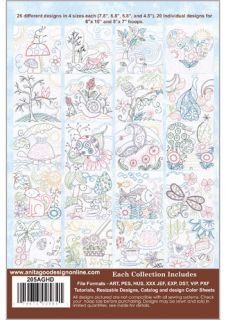 Anita Goodesign Embroidery Machine Designs CD OODLES OF DOODLES