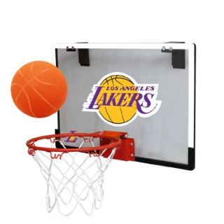  NBA Los Angeles Lakers Game on Indoor Basketball Hoop Ball Set