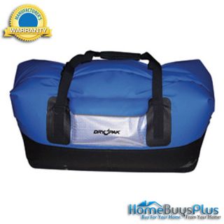 dry pak waterproof duffel bag xl blue