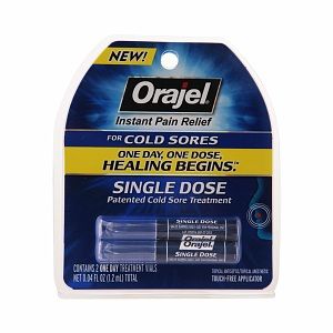 Orajel Instant Pain Relief for Cold Sores (2)Treatments 0.04 fl oz 1