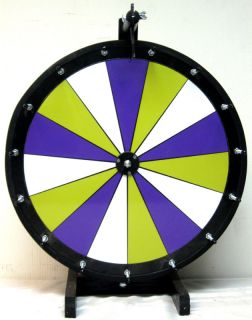 NEW18 Prize Wheel Color Dry Erase Game Spin Trade Show