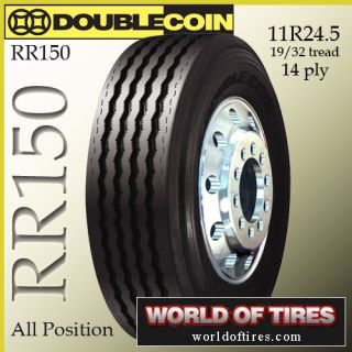 24 5 tires Double Coin RR150 11r24 5 tires semi truck tires 24 5 truck