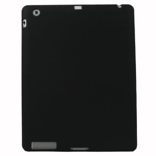 Black Silicone Case Cover Skin Shell for iPad 2 2G 2nd