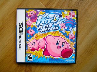  Nintendo DS DSi Games Kirby Mass Attack