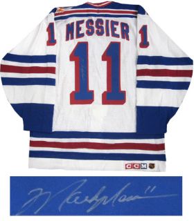 Mark Messier Signed New York Rangers 1994 Stanley Cup #11 Jersey