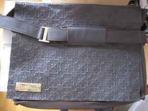 Dussault Apparel Limited Leather Laptop Messenger Bag