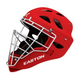 Easton A165168 Rival Catchers Helmet Large  Red