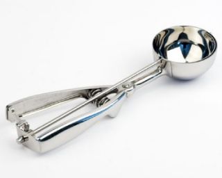 Spring Release Stainless Steel Ice Cream Scoop 8528