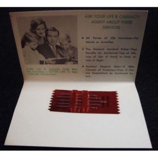 Vintage Eddy Arnold Sewing Pins Flyer Nashville TN