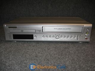 Sylvania SRD2900 DVD Player 4 Head VHS VCR Video Cassette Recorder