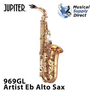  969GL Artist EB Alto Saxophone w Wood Frame Case Brand New Sax